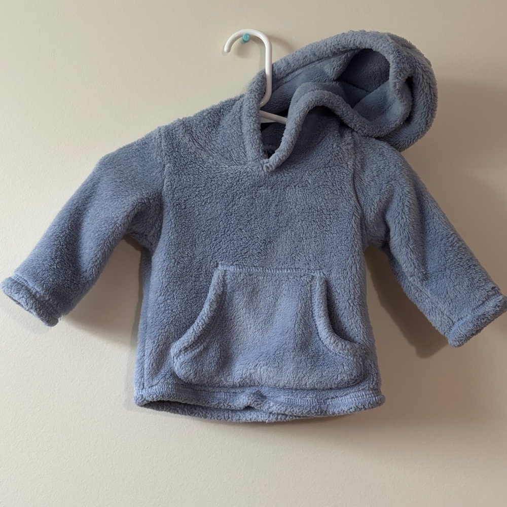 Carter's Soft Blue Fleece Hoodie
